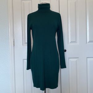 Wild Fable Green Long Sleeve knit sweater Dress